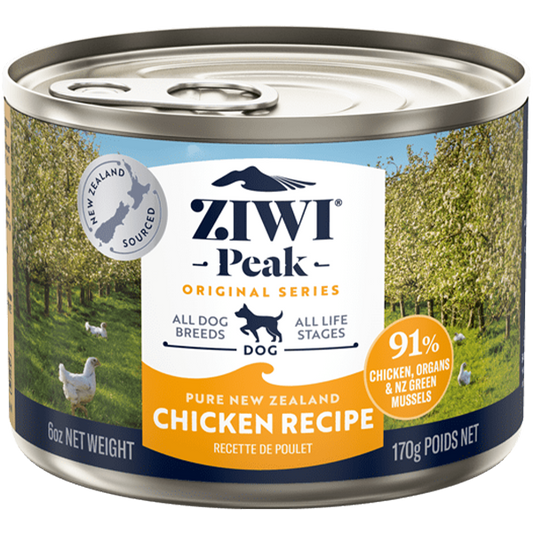 ZIWI Peak Dog Chicken 12/6 oz Cans