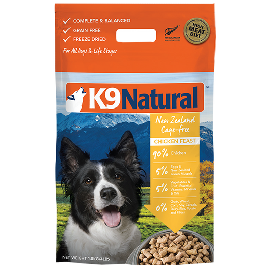 K9 Natural Dog Freeze-Dried Chicken 4lb