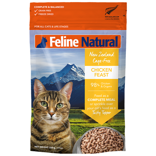 Feline Natural Cat Freeze-Dried Chicken 11oz