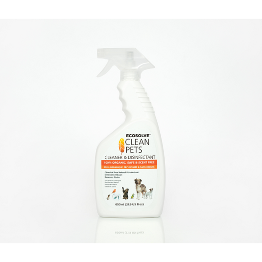 EcoSolve Clean Pets Cleaner and Disinfectant 650 ml
