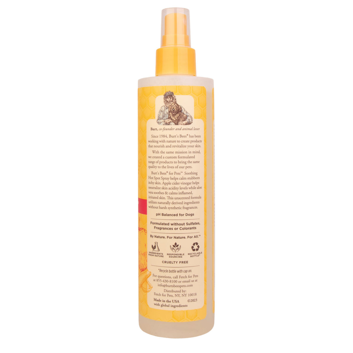 Burt's Bees Soothing Hot Spot Spray for Dogs – 10 oz