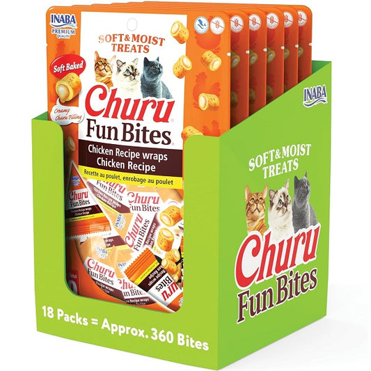 Inaba Churu Fun Bites CAT Chicken Wrap Chicken