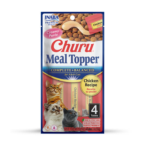 Inaba Churu Meal Topper cat chicken 4pk