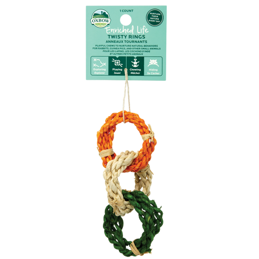 Oxbow Enriched Life Twisty Rings