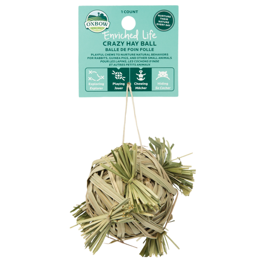 Oxbow Enriched Life Crazy Hay Ball