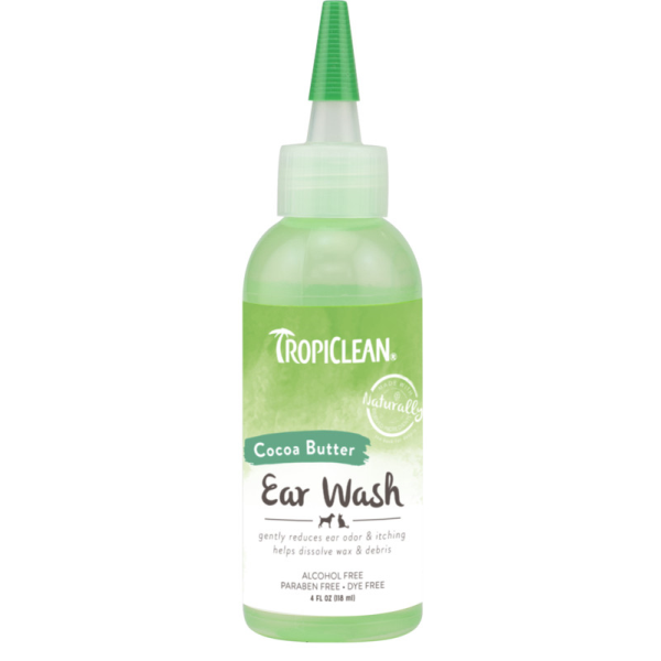 TropiClean Alcohol-Free Ear Wash 4 oz