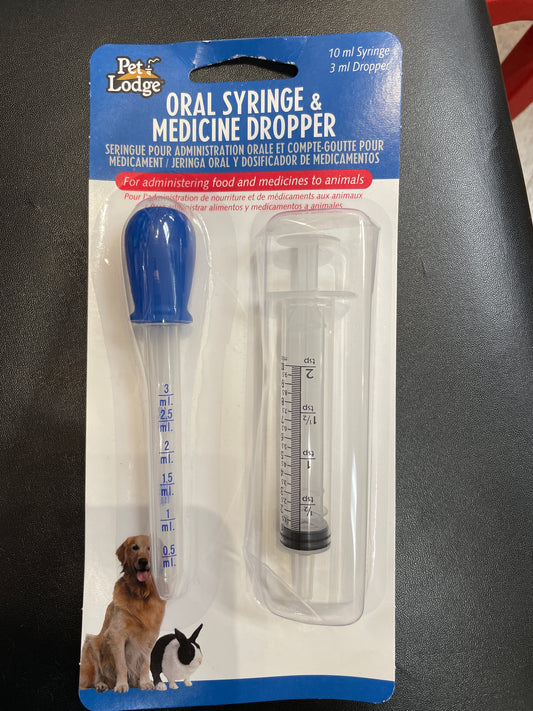 Pet Lodge Oral Syringe&Medicine Dropper