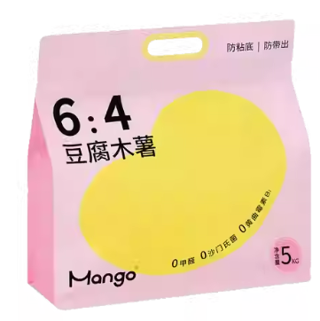 蛮果Mango 豆腐木薯砂 Tofu Cassava Cat Litter