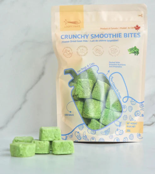 Loopy Paws Crunchy Smoothie Bites Kale