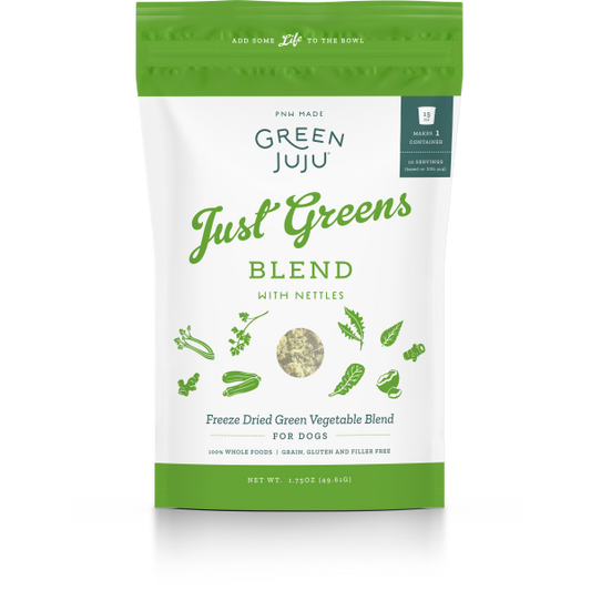 Green Juju Dog Freeze Dried Blend Just Greens 1.75 oz