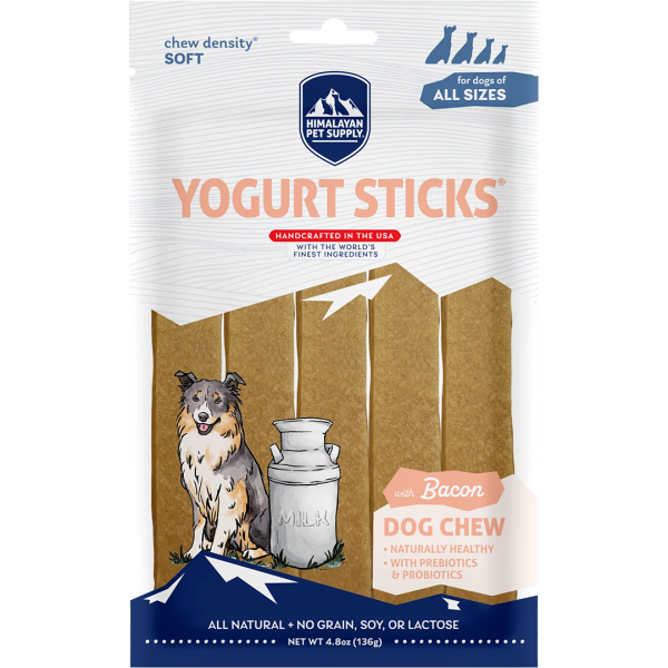 Himalayan Dog Chew Yogurt Sticks Bacon