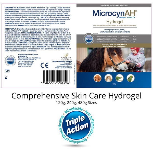 MicrocynAH Skin Care Hydrogel 120g