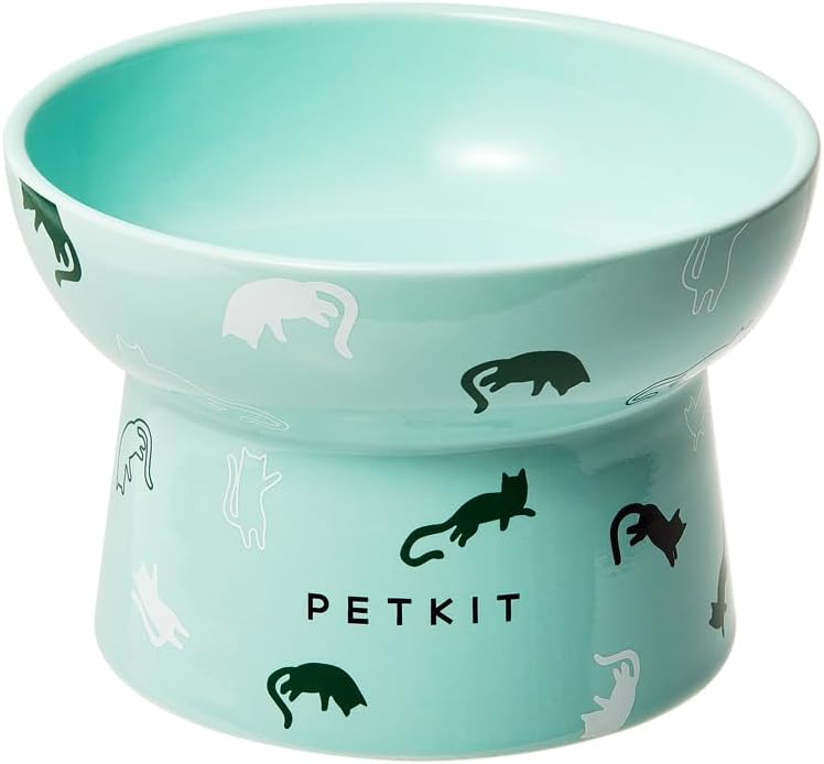 Petkit light green ceramic bowl