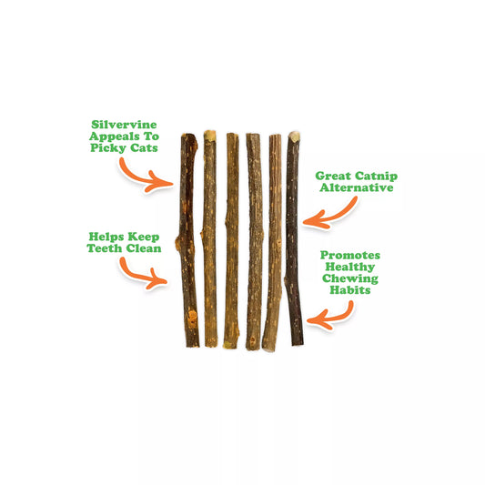 MEOWIJUANA Silvervine Stick 6 pack