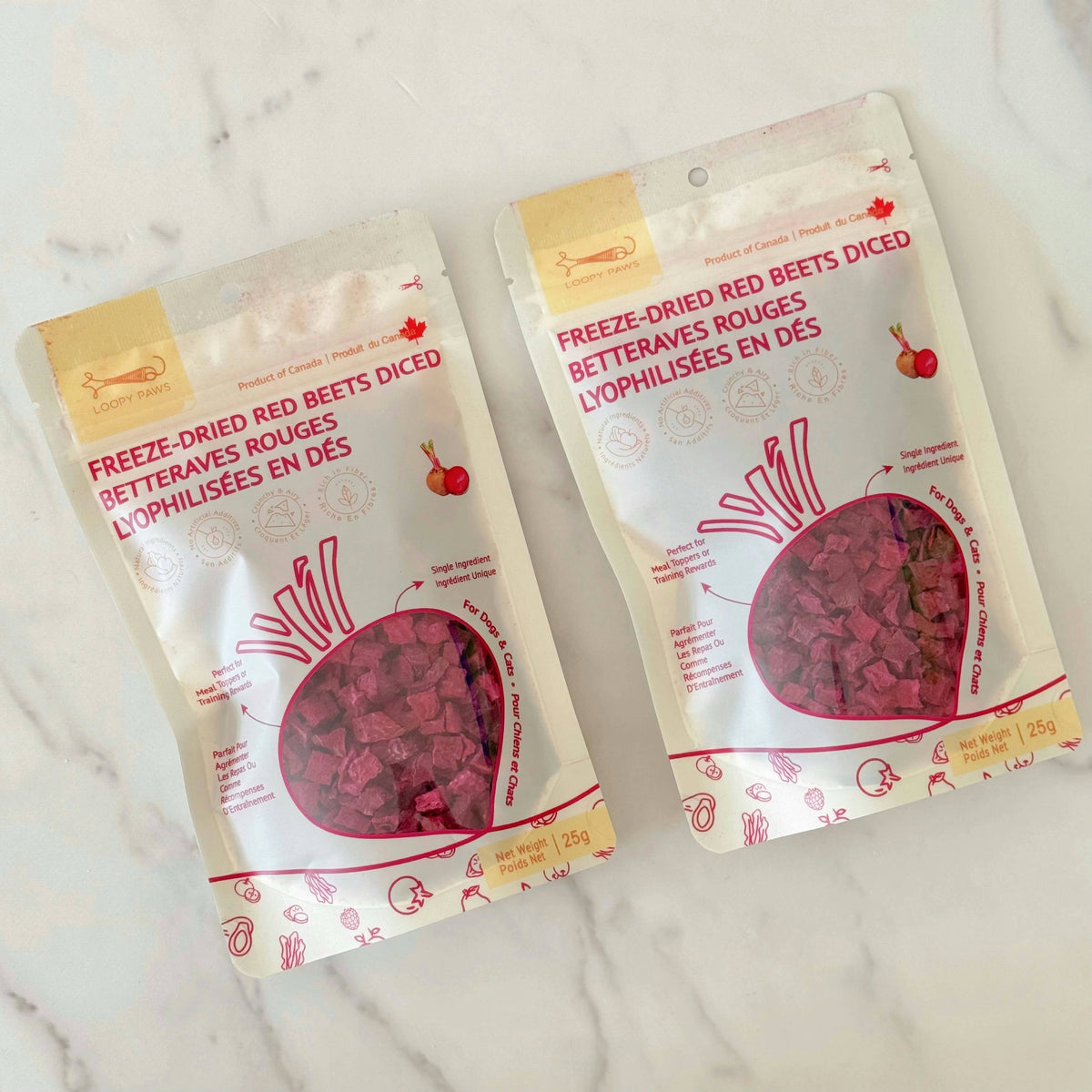 Loopy Paws Fruity Crunchy Red Beets (official image)