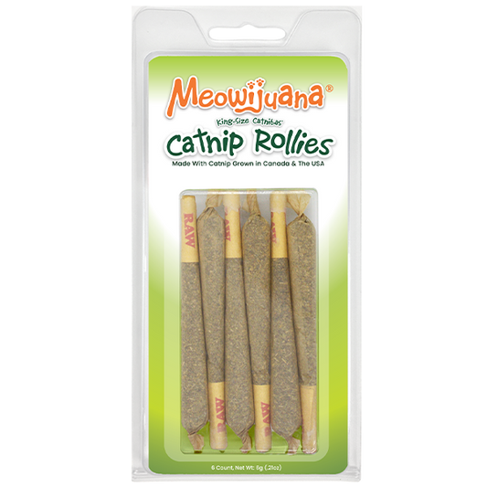 Meowijuana Cat Catnip Rollies 6pk