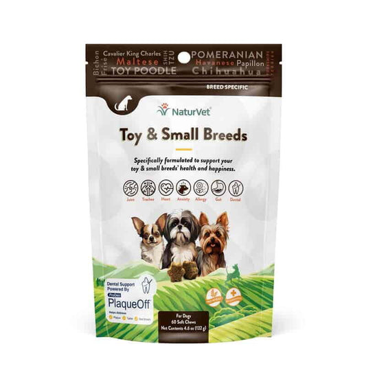 NATURVET Soft Chew Toy/Small Breed 60CT