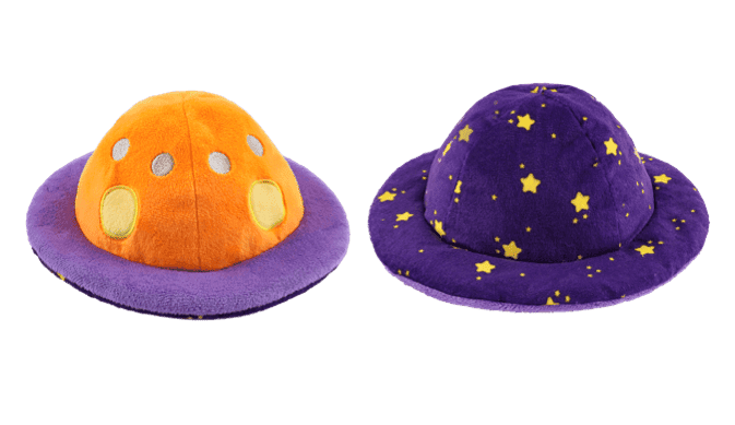 Hugsmart Fuzzy Friendz - Flip the UFO