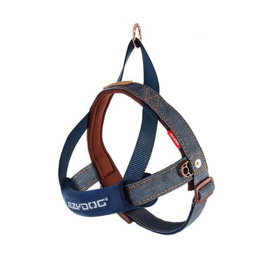 Ezydog Quick Fit Harness-Denim