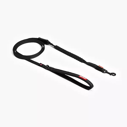EzyDog Zero Shock Leash Lite (72")-Black