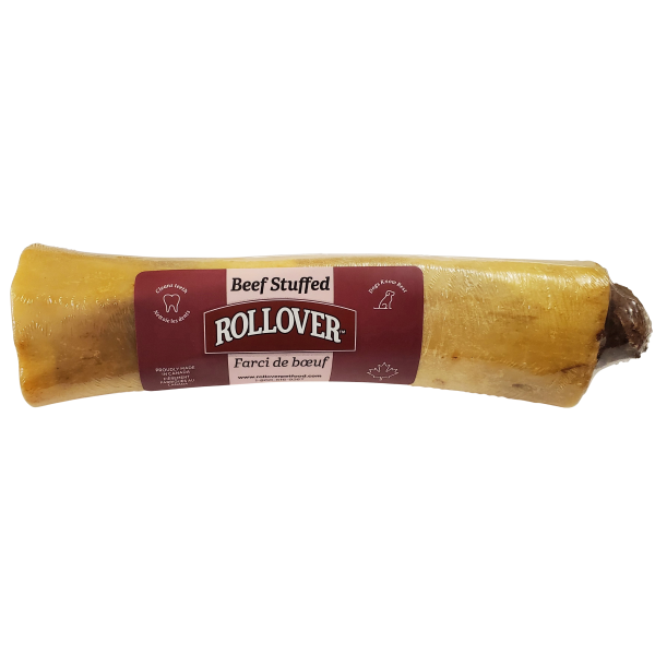 Rollover Beef Stuffed Beef Bone Large