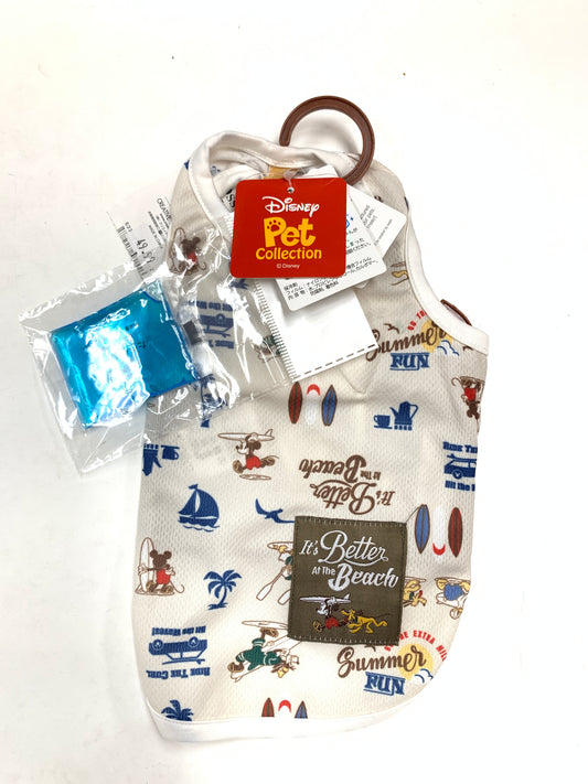 Disney Pet Collection pet cooling clothes for summer Mickey Mouse at Beach