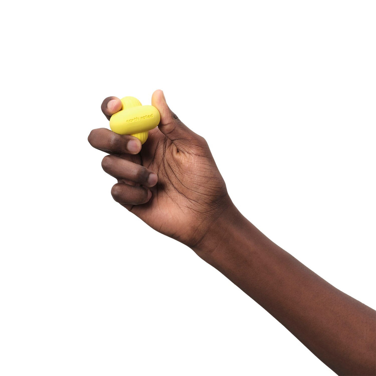 Earth Rated Natural Rubber Fetch Toy for Dogs – Yellow, Small