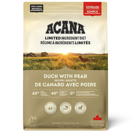 ACANA Dog Singles Duck with Pear 1.8 kg