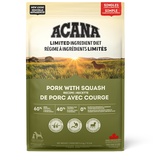ACANA Dog Singles Pork with Squash 5.4 kg