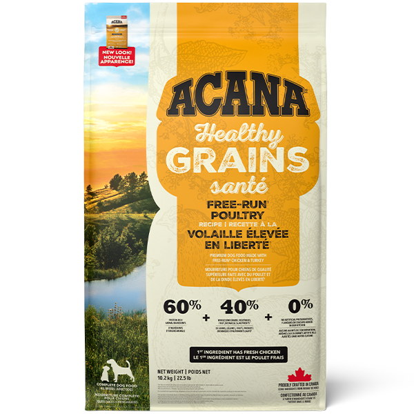 ACANA Dog Healthy Grains Free-Run Poultry 10.2kg