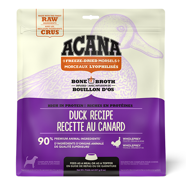 ACANA Dog Freeze-Dried Duck Morsels 227g