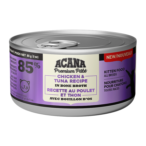 ACANA Cat Premium Pate Chk&Tuna in Bone Broth Kitten