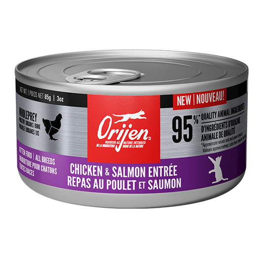 ORIJEN Cat Chicken & Salmon Entree Kitten