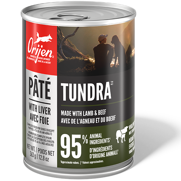 ORIJEN Dog Tundra Pate with Liver 363g