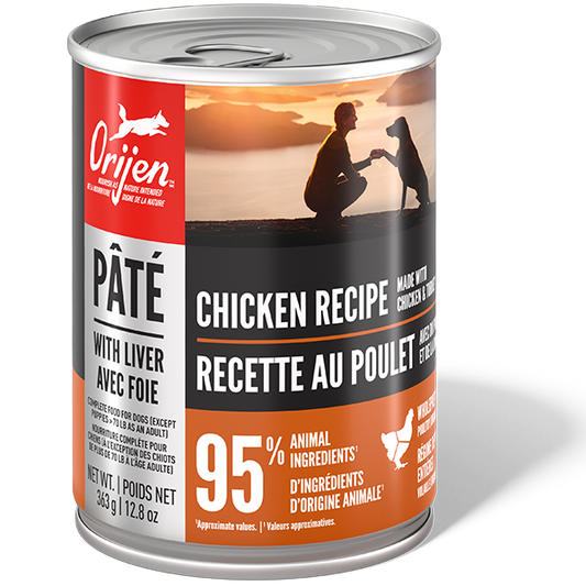 ORIJEN Dog Chicken Pate with Liver 363g