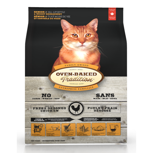 Oven-Baked Tradition Cat Adult Senior 5 lb