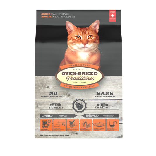 Oven-Baked Tradition Cat Adult Turkey 5 lb