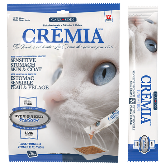 Oven-Baked Tradition Cat Cremia Puree Skin & Stomach Tuna 8/180g