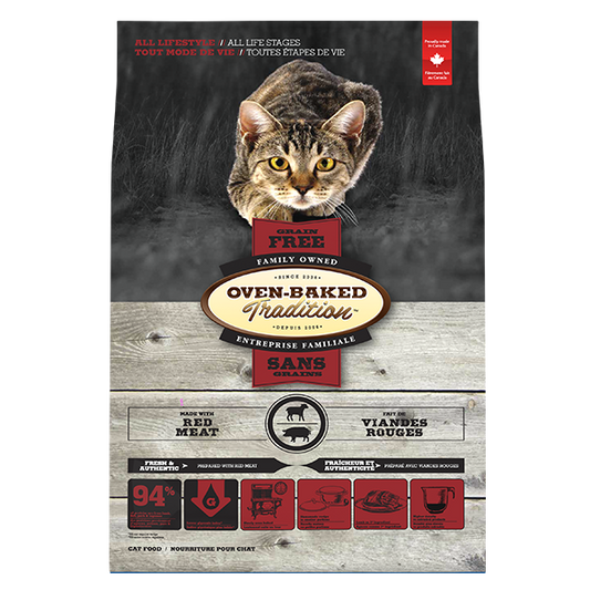 Oven-Baked Tradition Cat GF Red Meat 5 lb