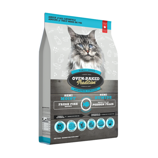 Oven-Baked Tradition Cat Semi-Moist Fish 5 lb
