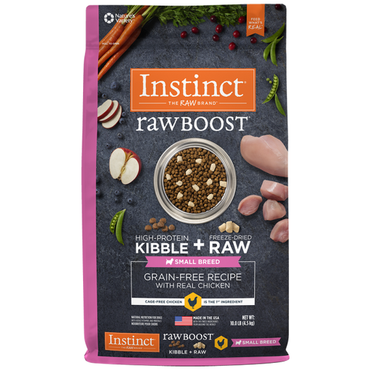 Instinct Dog RBK GF CageFree Chicken Sm Breed 10 lb