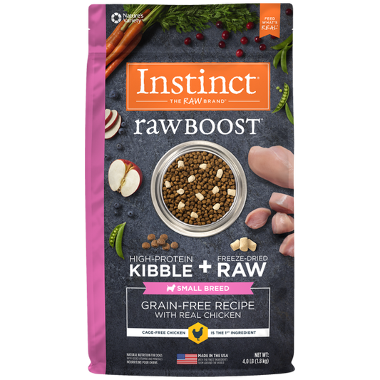 Instinct Dog RBK GF CageFree Chicken Sm Breed 4 lb
