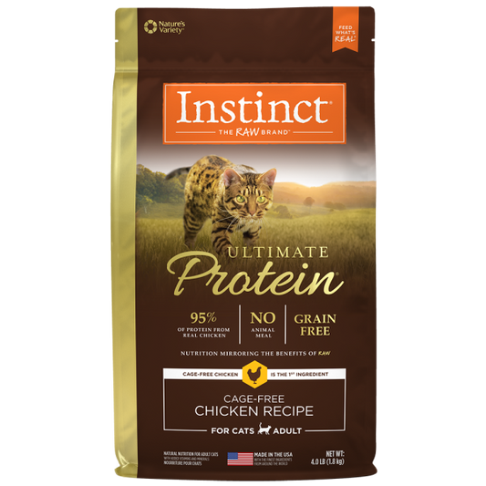 Instinct Cat Ultimate Protein GF Kibble Chicken 4 lb