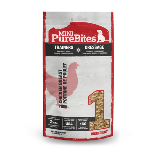 PUREBITES Trainers Chicken Breast Mini 60GM | Mid (24)