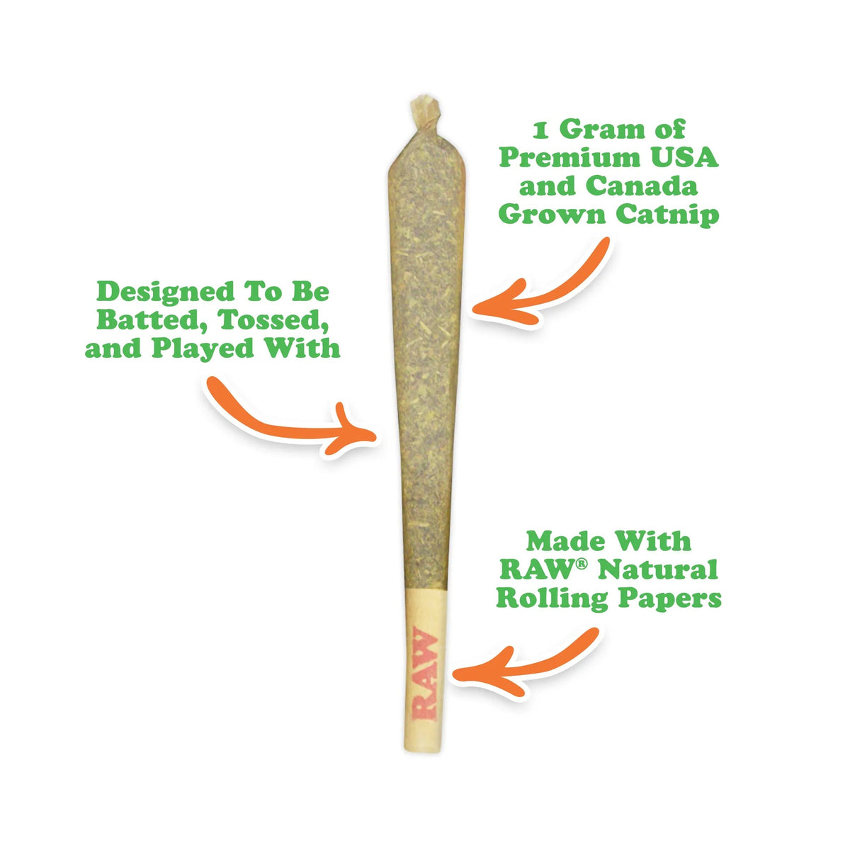 Meowijuana Catnibas King Size Rollies