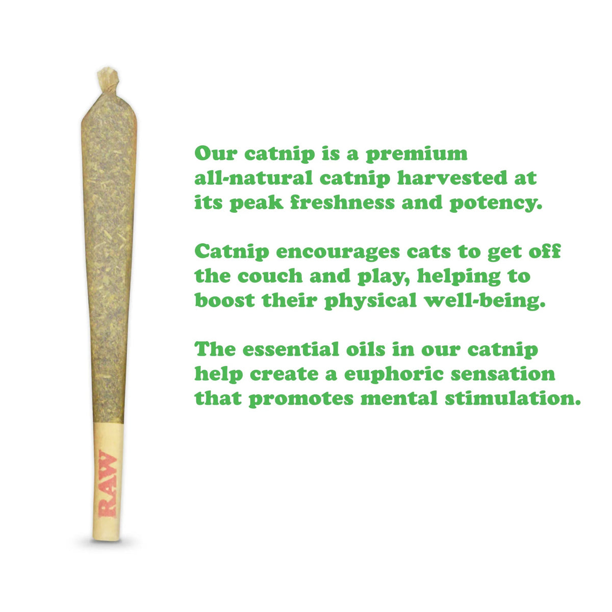 Meowijuana Catnibas King Size Rollies details