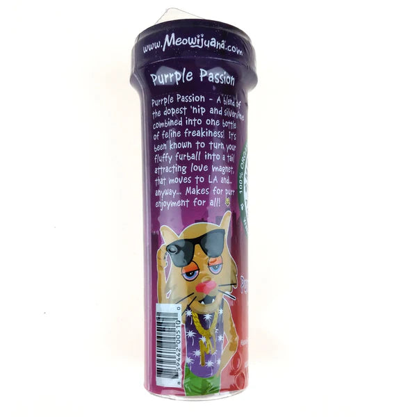 MEOWIJUANA Purrple Passion - Catnip & Silvervine Blend - Large Bottle