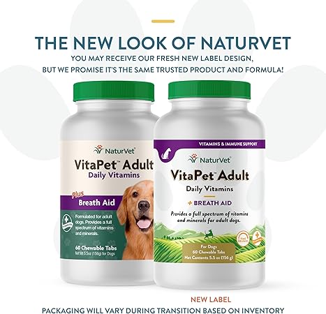 NATURVET VitaPet Daily Time Release 60CT
