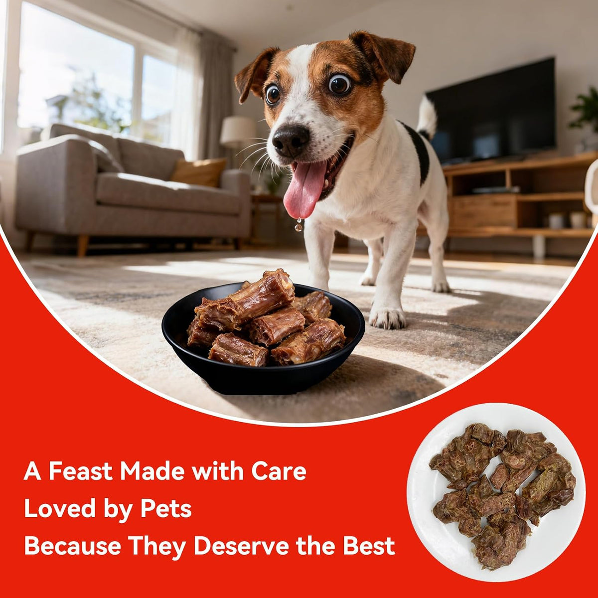 MyLove Boiled Duck Necks Dog & Cat Treats