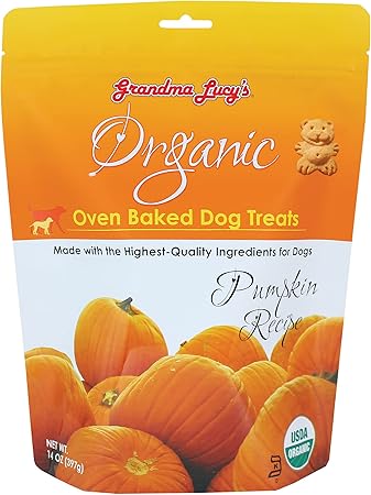 GRANDMA LUCY'S Organic Baked Dog Treats - Pumpkin
